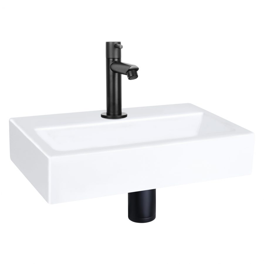 Flat Small fontein - Keramiek wit