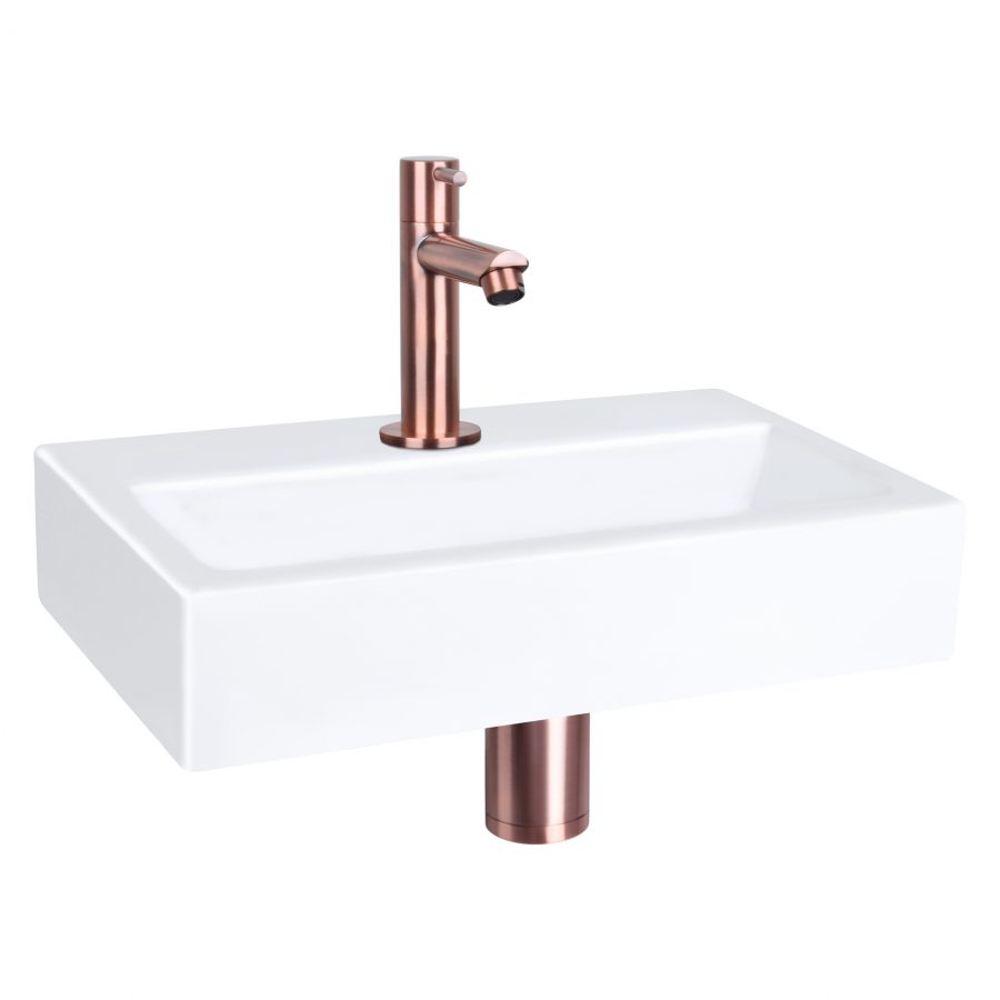 Flat Small fontein - Keramiek wit