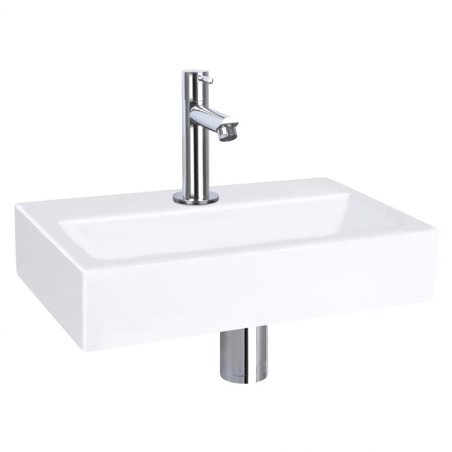 Flat Small fontein - Keramiek wit