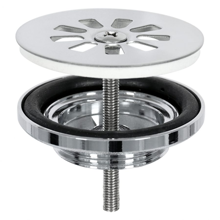 Force fonteinset - Keramiek - Kraan gebogen chroom