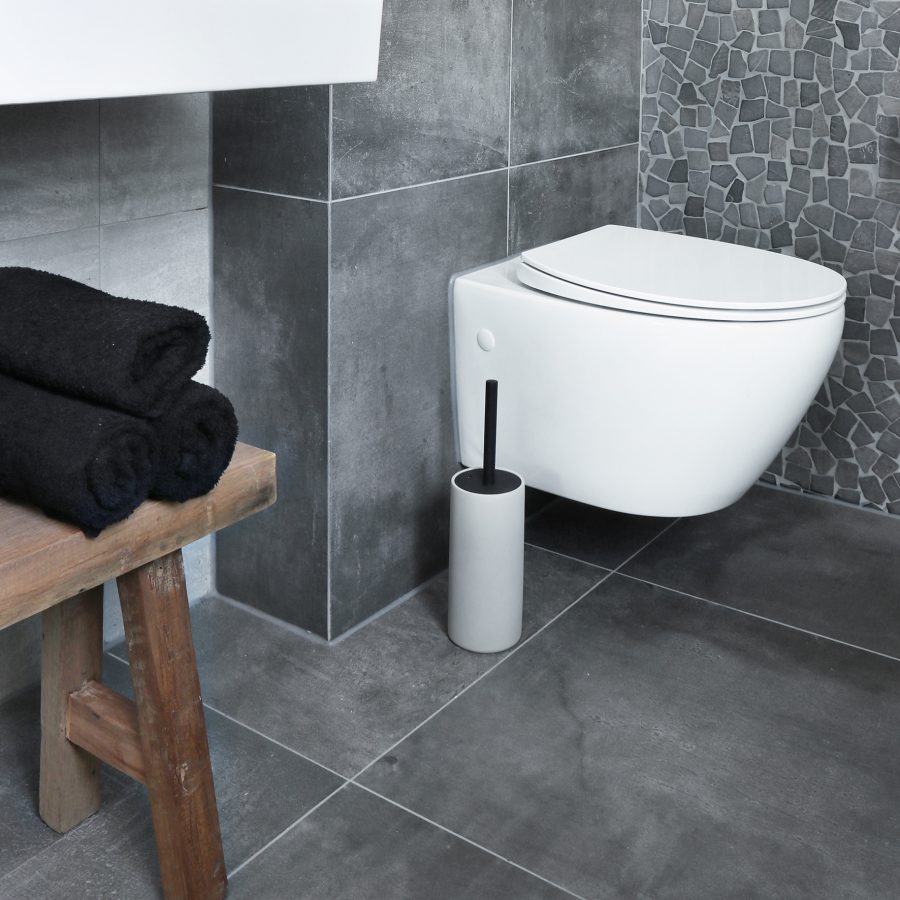 Jukon toiletborstelhouder - Grijs