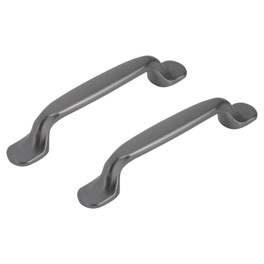 Differnz Groningen meubelgreep - 96 mm - gun metal