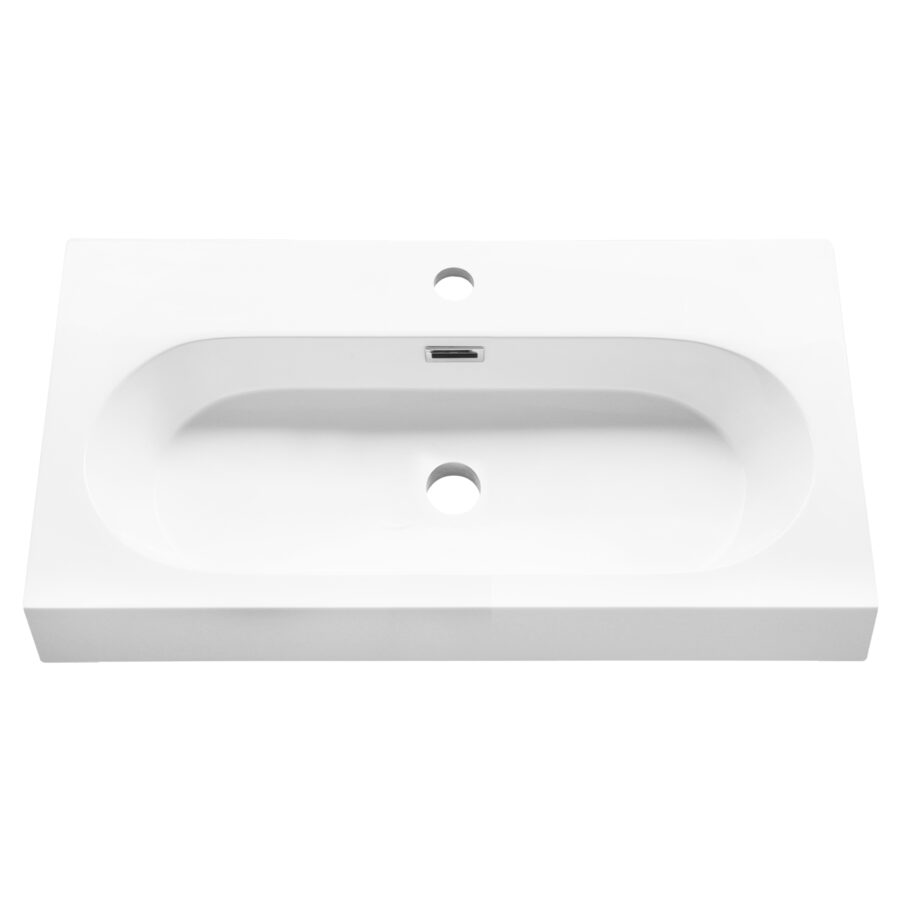 Differnz Somero wastafel - 60 cm - wit